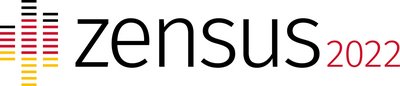 Das Logo des Zensus 2022